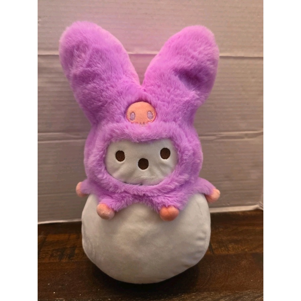Sanrio Kuromi Fuzzy Purple Peep Bunny Costume Plush Stuffed Animal Easter